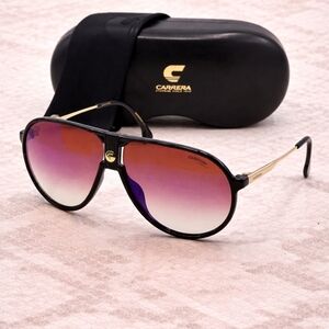 🖤 Carrera 1034/S Aviator Sunglasses – Black & Gold | NWOT